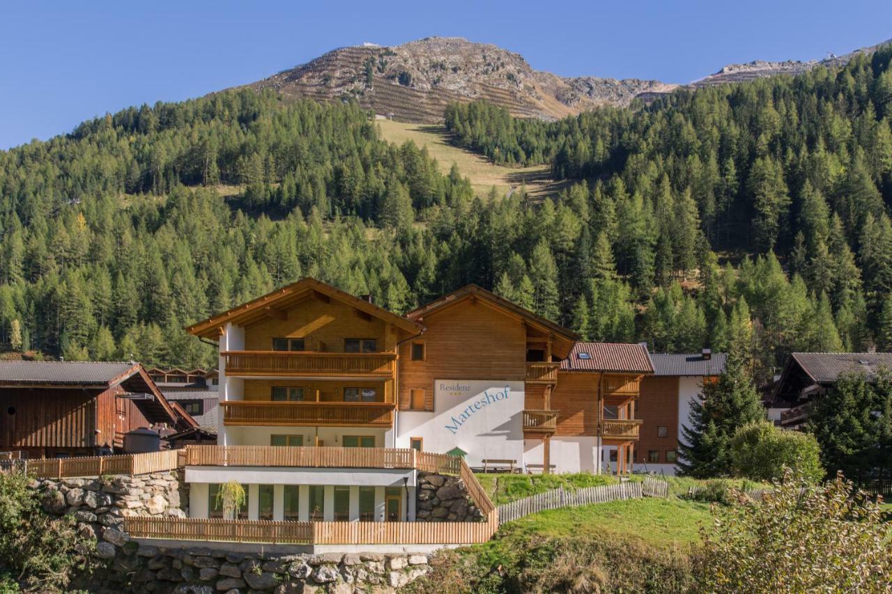 Apparthotel Marteshof Pfelders Kültér fotó